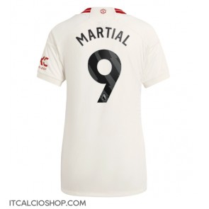 Manchester United Anthony Martial #9 Terza Maglia Femmina 2023-24 Manica Corta